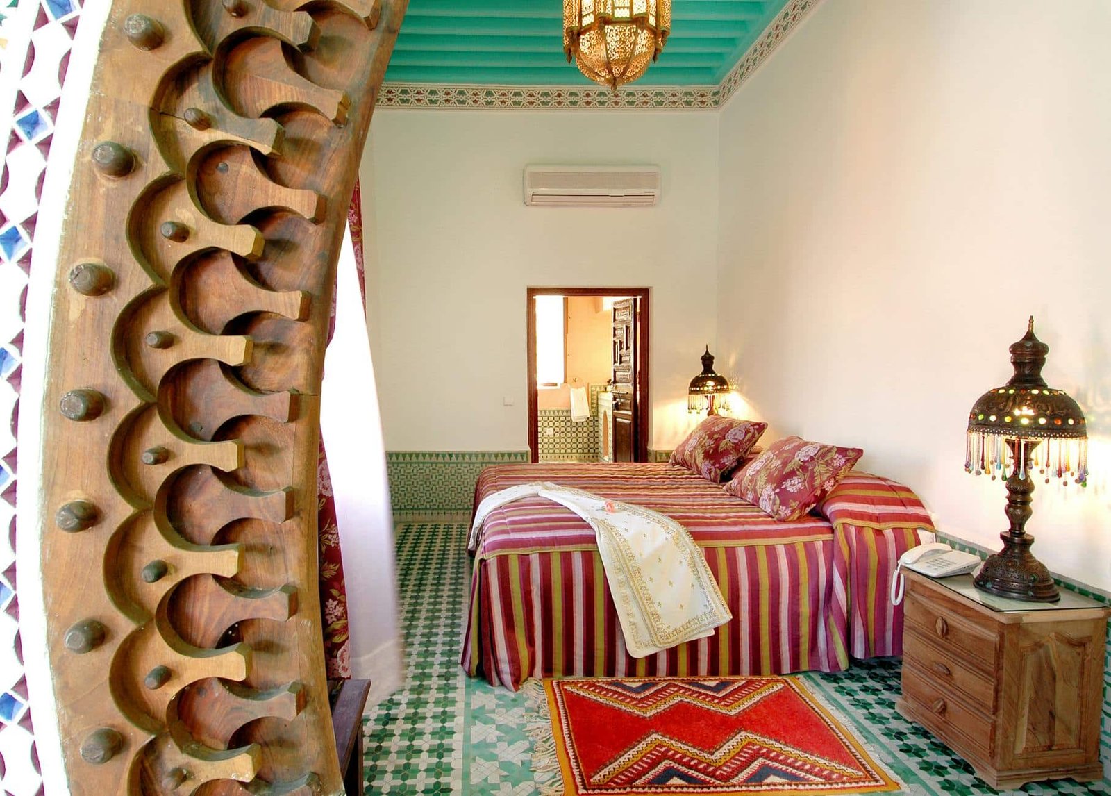 photo/a-hotel-room-in-riad-palais-sebban-marrakesh-morocco-